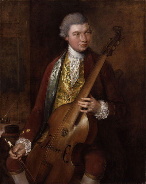 Thomas Gainsborough Portrait of Carl Friedrich Abel